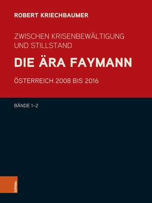 cover image of Buchpaket--Die Ära Faymann